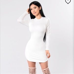 Fashion Nova long sleeve casual dress